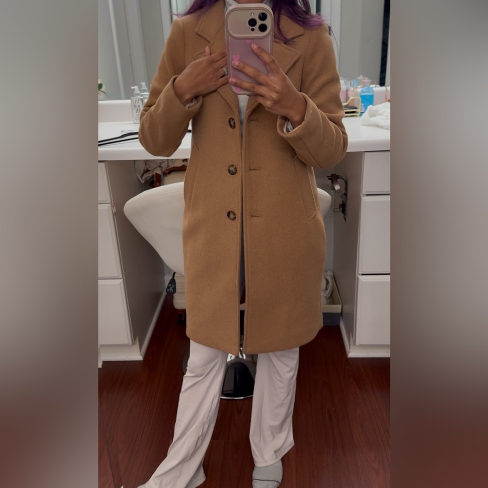 Abercrombie and Fitch dad coat xxs P